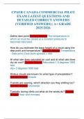 CPAER CANADA COMMERCIAL PILOT EXAM LATEST QUESTIONS AND DETAILED CORRECT ANSWERS &lpar;VERIFIED ANSWERS&rpar; &vert; A&plus; GRADE 2025&sol;2026