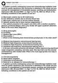 TEST BANK FOR NR667 CEA FNP Latest Exam - Nursing