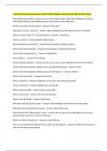 Laser Hair Removal Exam Questions with Verified Solutions Latest Version 2025 Already Passed 