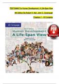 TEST BANK For Human Development&colon; A Life-Span View&comma; &lpar;MindTap Course List&rpar; 9th Edition By Robert V&period; Kail&semi; John C&period; Cavanaugh&comma; Verified Chapters 1 - 16&comma; Complete Newest Version