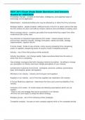 SEVI 3013 Exam Study Guide Questions And Answers Graded A&plus; 2025&sol;2026