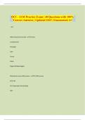 OCI &ndash; IAM Practice Exam &vert; 40 Questions with 100&percnt; Correct Answers &vert; Updated 2025 &vert; Guaranteed A&plus;