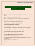 Firearms Written Test Questions With Correct Answers 100&percnt; Verified&period;