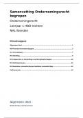Samenvatting ondernemingsrecht begrepen