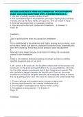 WALDEN UNIVERSITY NRNP 6645&sol;NRNP6645 PSYCHOTHERAPY EXAM 2025&sol;2026 QUESTIONS WITH ANSWERS GRADED A&plus; 