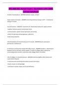 ASU BIO 201 Actual Exam&vert; Questions with 100&percnt; Correct Solutions