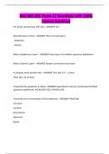 ASU BIO 201- Exam 2&vert; Questions with 100&percnt; Correct Solutions