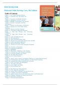 Test Bank For Maternal Child Nursing Care&comma; 5th Edition by &comma; Shannon E&period;&comma; Hockenberry&vert;&vert;ISBN NO&colon;10&comma;0323096107&vert;&vert;ISBN NO&colon;13&comma;978-0323096102&vert;&vert;All Chapters&vert;&vert;A&plus;&comma; Guide&period;