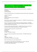 RELATIVITY PROCESSING EXAM 10&period;0 QUESTIONS AND ANSWERS