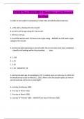CPAER Test 2024&sol;2025 Questions and Answers Verified