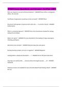 CPAER Exam Questions and Answers Verified 100&percnt;