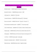 CPAER Aviation Formulas Questions and Answers Verified