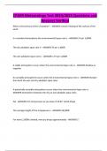 CPAER METEOROLOGY EXAMS BUNDLE &vert; QUESTIONS AND CORRECT ANSWERS 
