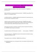 CPAER Airlaw Actual Exam 2024&sol;2025 Questions and Answers Verified