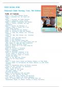 Test Bank For Maternal Child Nursing Care&comma; 5th Edition by &comma; Shannon E&period;&comma; Hockenberry&vert;&vert;ISBN NO&colon;10&comma;0323096107&vert;&vert;ISBN NO&colon;13&comma;978-0323096102&vert;&vert;All Chapters&vert;&vert;A&plus;&comma; Guide&period;