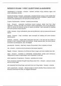 MCB2010 EXAM 1 IRSC QUESTIONS & ANSWERS
