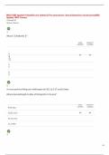 WGU C955 Applied Probability and statistics&vert; Pre-assessment &vert; Actual Questions and Answers&vert;2025 Update&vert; 100&percnt; Correct&period;