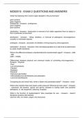 MCB2010 - EXAM 2 QUESTIONS AND ANSWERS