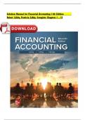 Solution Manual for Financial Accounting 11th Edition Robert Libby&comma; Patricia Libby&comma; Complete Chapters 1 - 13&comma; Verified Newest Version