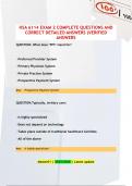 HSA 6114 EXAM 2 COMPLETE QUESTIONS AND  CORRECT DETAILED ANSWERS &lpar;VERIFIED  ANSWERS