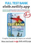 Complete Test Bank For Biochemistry 9th Edition Campbell Questions & Answers with rationales &lpar;Chapter 1-24&rpar;