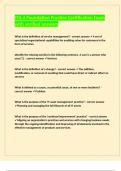 ITIL 4 Foundation Practice Certification Exam with verified answers 