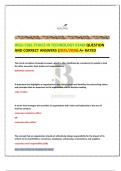 WGU C961 ETHICS IN TECHNOLOGY EXAM QUESTION AND CORRECT ANSWERS &lpar;2025&sol;2026&rpar; A&plus; RATED