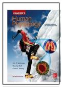 Test bank for vander s human physiology 15th edition eric widmaier and hershel raff and kevin strang &lpar;2025&rpar;
