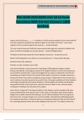 RSU HUM 2223-002R Unit 10-13 Exam Questions With Correct Answers 100&percnt; Verified&period;