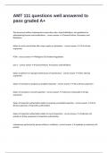 AMT 111 questions well answered to pass graded A&plus;