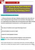 AANP FNP Exam Actual Questions with Revised Detailed Answers &lpar;2025 &sol; 2026&rpar;&comma; &lpar;A&plus; Guarantee&rpar;