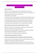 IMED1004 week 5 Test &vert;Questions and 100&percnt; Correct Answers