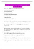 ProServe Exam Questions and Answers Latest Version Graded A