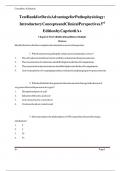 Test Bank For Davis Advantage for Pathophysiology&colon; Introductory Concepts and Clinical Perspectives 3rd Edition by &lpar;Capriotti&rpar;&comma; Chapter 1 - 46 > Download as Pdf File <