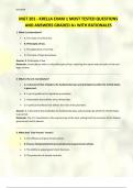 MGT 201 - KRELLA EXAM 1 MOST TESTED QUESTIONS AND ANSWERS GRADED A&plus; WITH RATIONALES