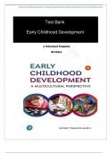 Test Bank For Early Childhood Development&semi; A Multicultural Perspective&comma; 8th Edition &lpar;Pearson&semi; 2022&rpar; by Jeffrey Trawick-Smith&comma; Isbn no&semi; 9780137544981&comma; all 18 Chapters Covered &lpar;NEWEST 2025&rpar;