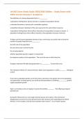 UA BSC Exam Study Guide 2025&sol;2026 Edition &ndash; Study Smart with  100&percnt; Correct Answers&excl;  Graded A&plus;  