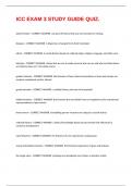 ICC EXAM 3 STUDY GUIDE QUIZ&period;