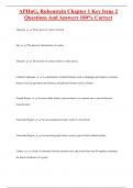 APHuG&comma; Rubenstein Chapter 1 Key Issue 2 Questions And Answers 100&percnt; Correct