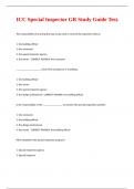 ICC Special Inspector GR Study Guide Test&period;