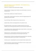 WGU ELO1 Module 2 Exam 2 2025&sol;2026 &ndash; 100&percnt; Verified Correct  Questions and Answers 