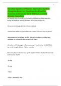 Devoted Agent Certification Exam 2025 Update &vert;Complete Exam Set Questions And Verified Answers &lpar;solutions&rpar; &vert; Get It 100&percnt; Accurate&excl;&excl;&vert; Already Passed A&plus;