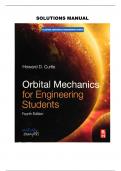SOLUITION MANUAL for Orbital Mechanics for Engineering Students 4th Edition By Howard Curtis
