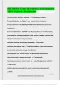 SIE FINRA Exam Questions and Answers  100&percnt; Solved &vert; Graded A&plus;