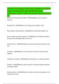 Dental Terminology HOSA 2025 Update &vert;Complete Exam Set Questions And Verified Answers &lpar;solutions&rpar; &vert; Get It 100&percnt; Accurate&excl;&excl;&vert; Already Passed A&plus;
