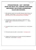 STRAIGHTERLINE - A&P 1 MIDTERM  EXAM 2025 WITH 100&percnt; VERIFIED QUESTIONS  AND EXPERT SOLUTIONS&vert; GUARANTEED  VALUE AND SUCCESS&period;