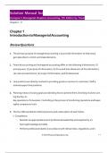 TEST BANK For Financial and Managerial Accounting&colon; Managerial Chapters&comma; 7th Edition &lpar;Miller-Nobles&rpar;Verified Chapters 1 - 11&comma; Complete Newest Version