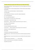 MPTC Officer Wellness Exam Questions with Verified Answers Latest Update 2025 Graded A&plus;