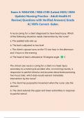 Exam 1&comma;2&comma;3&comma;4&colon; NSG4100 &sol; NSG 4100 PACKAGE DEAL&vert;BUNDLE contains the &lpar;Latest 2025&sol; 2026 Update&rpar; Nursing Practice - Adult Health III Review&vert; Actual Questions with Verified Answers&vert; Grade A&vert; 100&percnt; Correct -Galen&period;