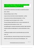 Welocalize Part 1 Exam Questions and  Detailed Answers &vert; Graded A&plus;